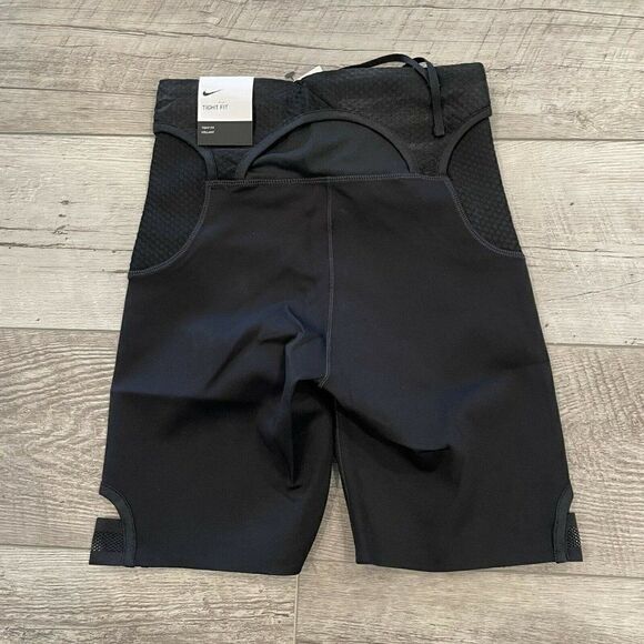 Nike Compression Shorts Womens XS Black City Ready Running 7" CK1932-010 NEW - Picture 5 of 6